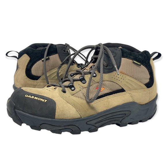 Garmont Other - Garmont GoreTex Hiking Shoes Brown Black Lace Up Boots Leather Mens Size 10.5